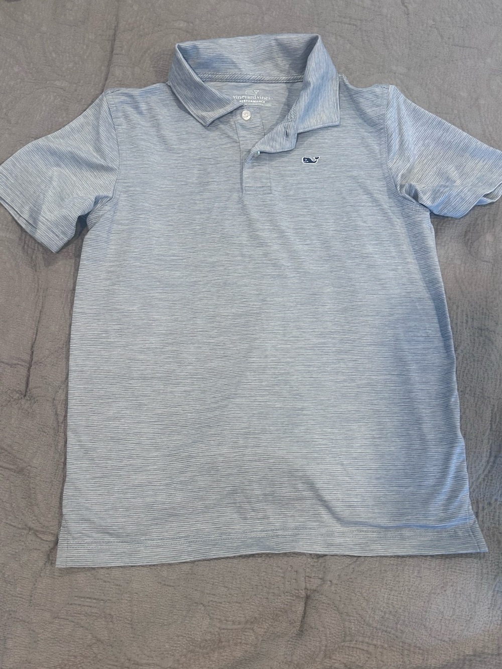Vineyard Vines gray Boys Polo